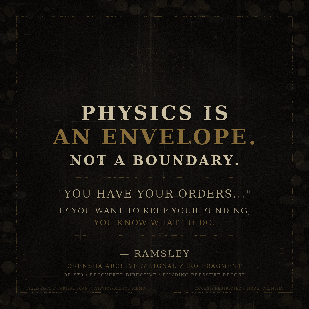 Ramsley's Orders